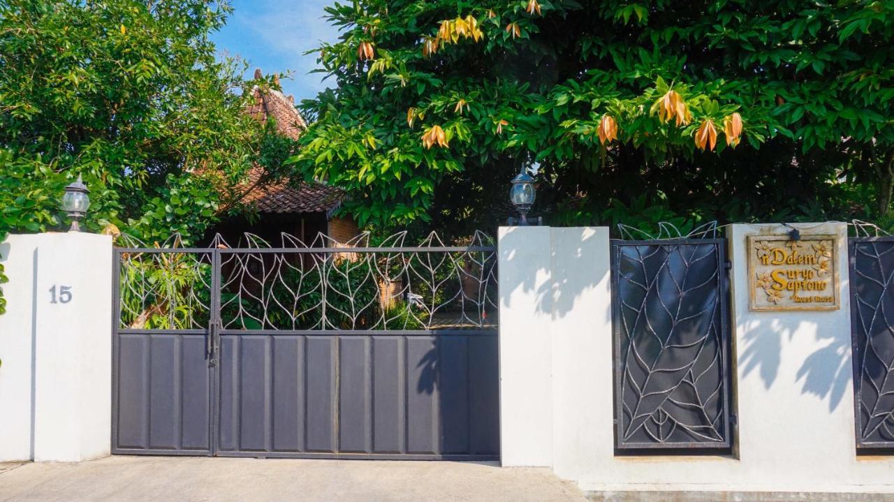 Ndalem Suryo Saptono Guest House Tugu Exterior photo
